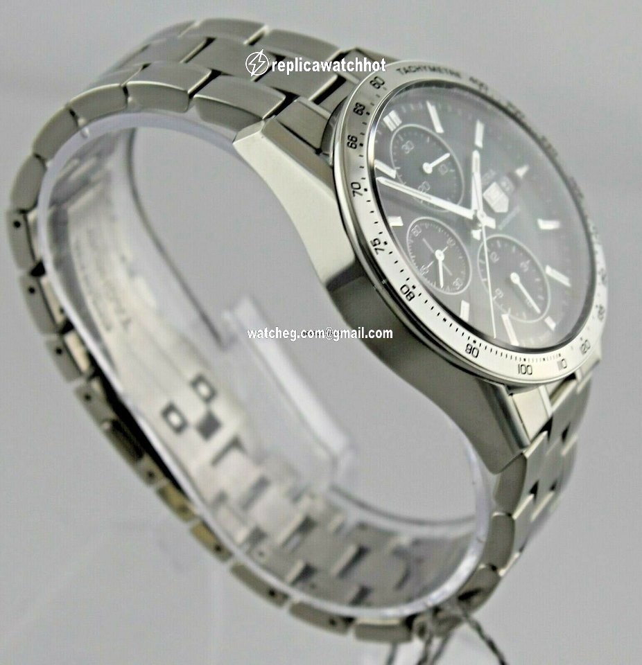 TAG Heuer Carrera Calibre 16 Automatic Steel CV201P.BA0794 4