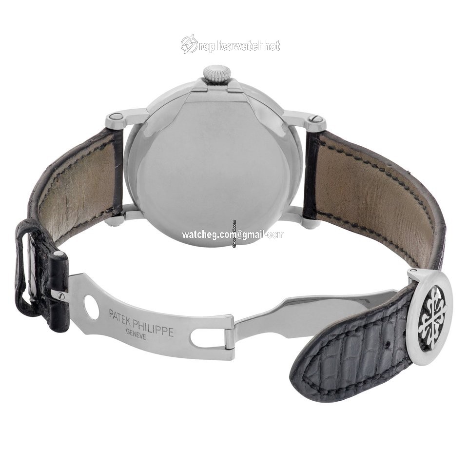 Patek Philippe Calatrava Mens watch Unisex Automatic White gold 5153G 4
