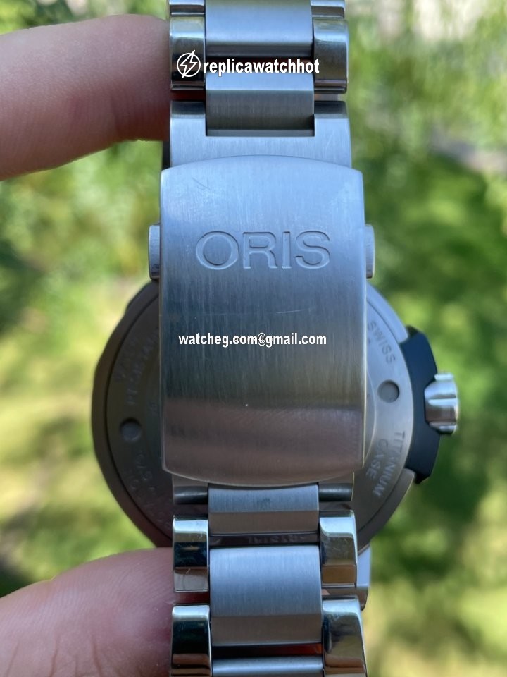 Oris ProDiver Pointer Moon Titanium 01 761 7682 7154-Set 4