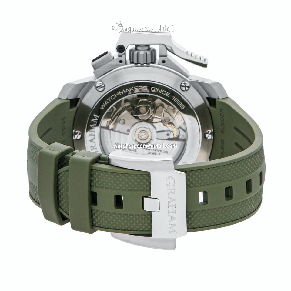 Graham Chronofighter Oversize Mens watch Unisex Automatic Steel 2CCAS.G03A 4