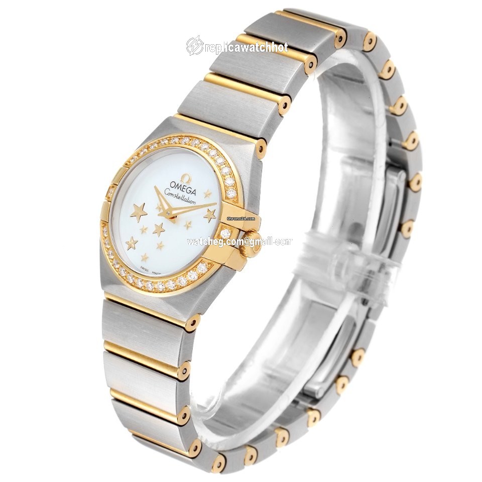 Omega Constellation Quartz Womens watch Quartz Steel 123.25.24.60.05.001 4
