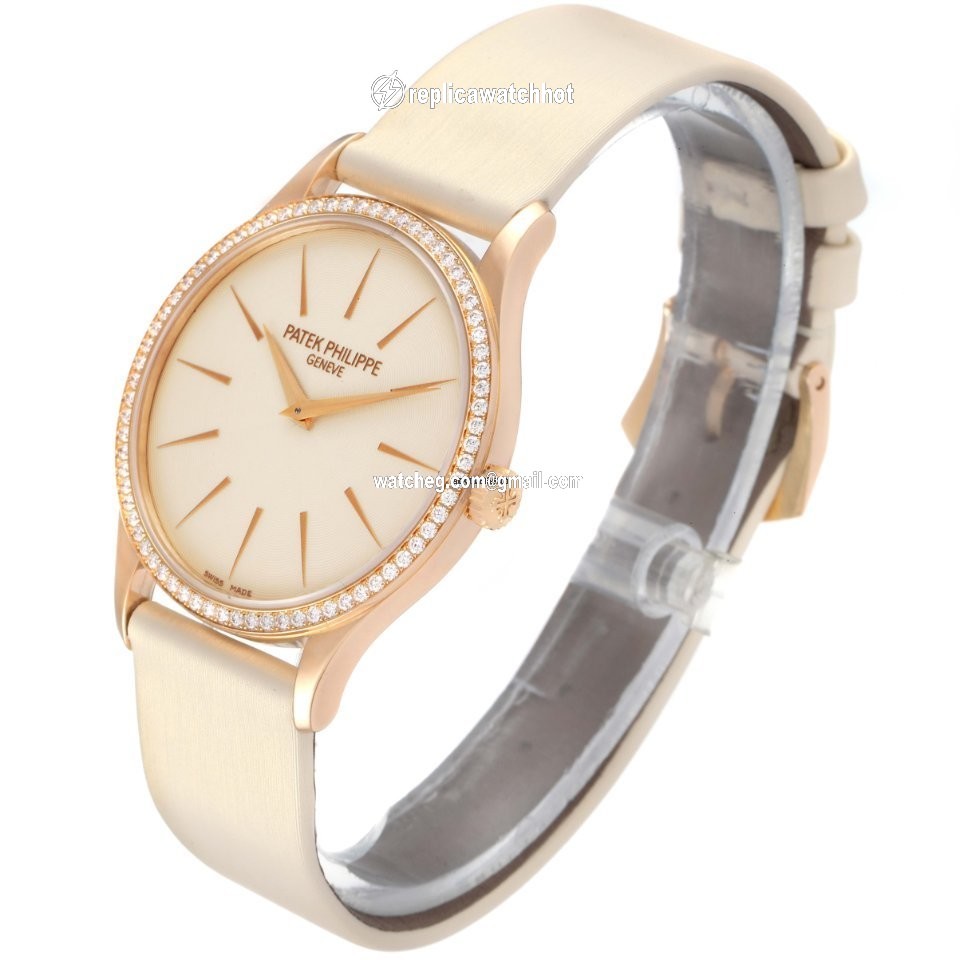 Patek Philippe Calatrava Womens watch Manual winding Rose gold 4897R-010 4