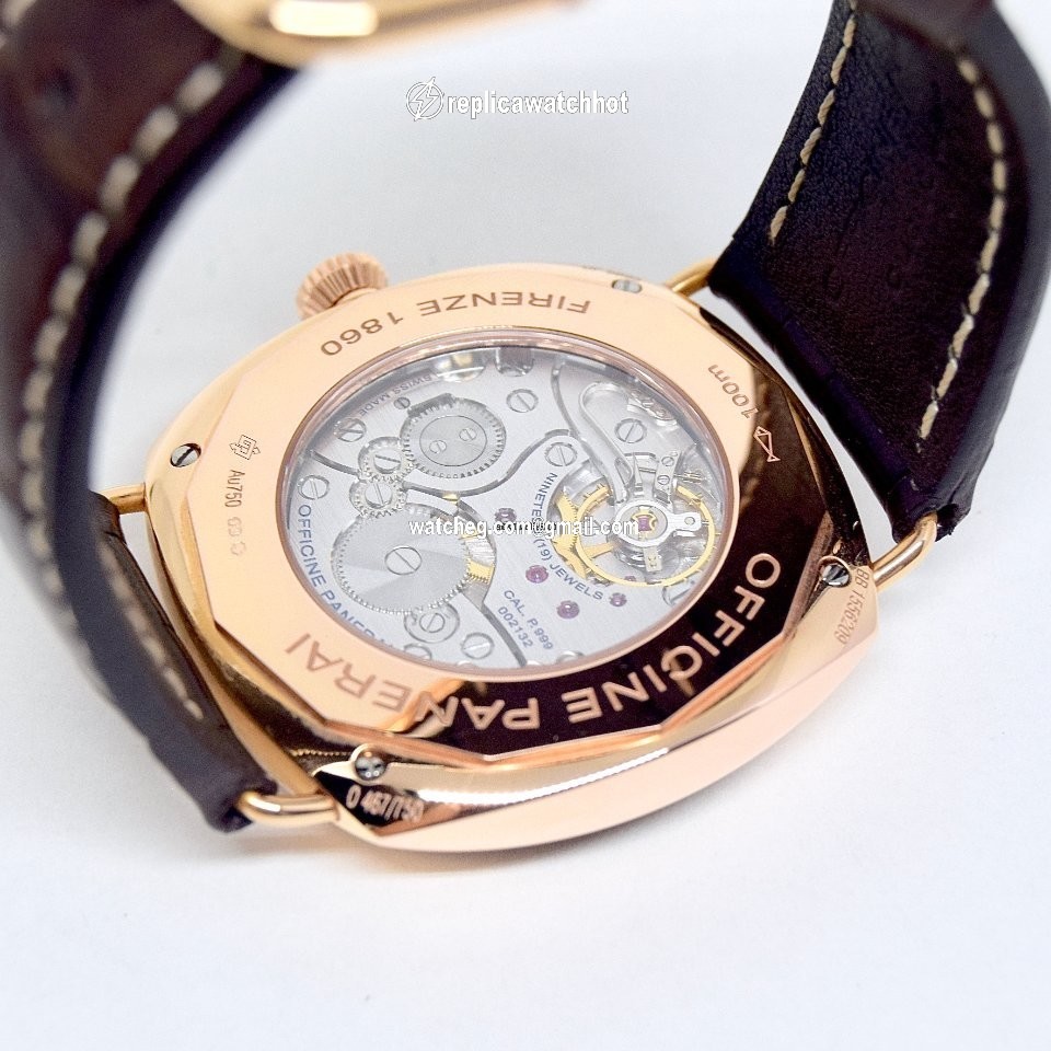 Panerai Radiomir Mens watch Unisex Manual winding Red gold PAM 00439 4