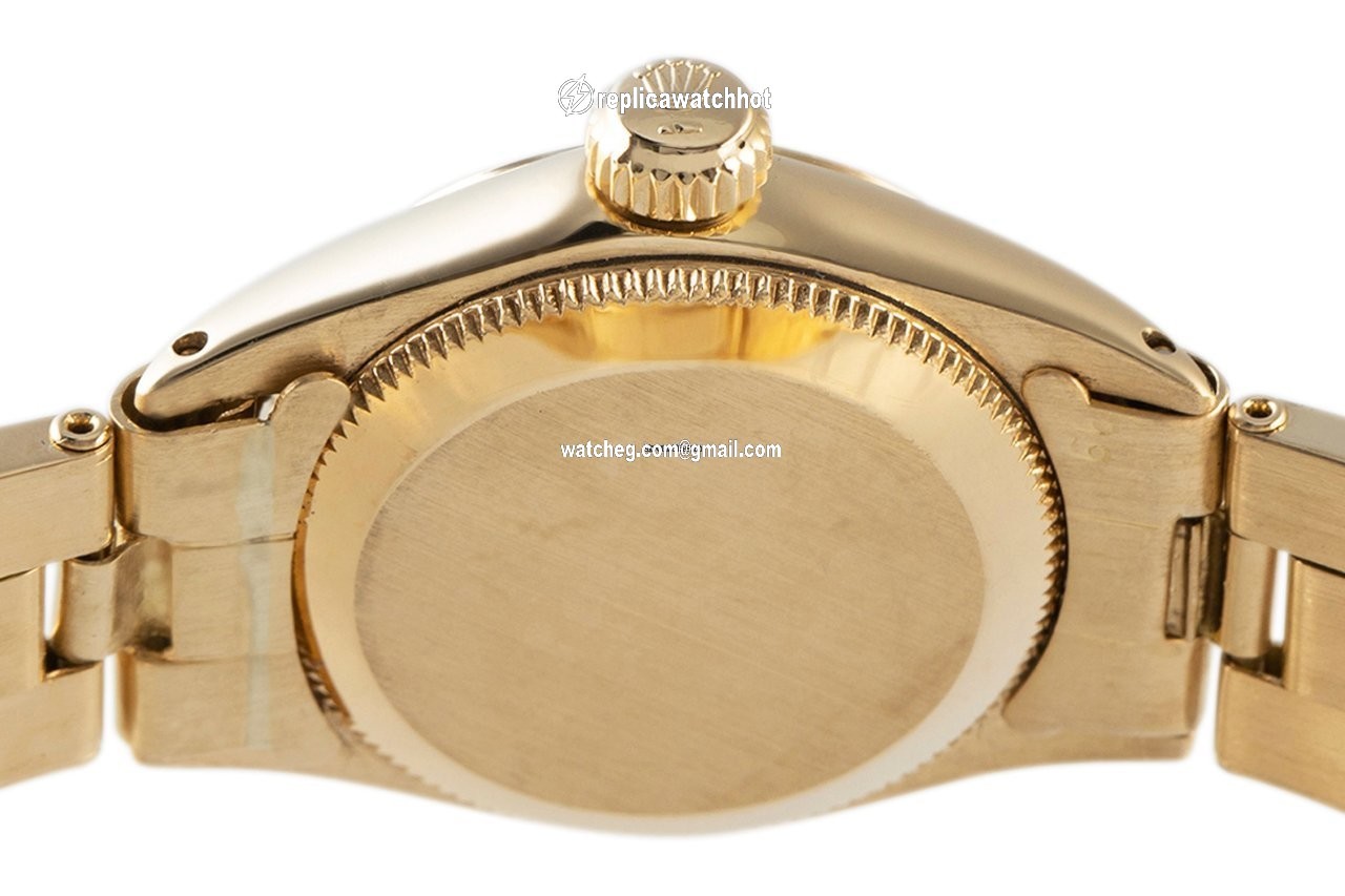 Rolex Oyster Perpetual Womens watch Yellow gold Automatic 6618 4