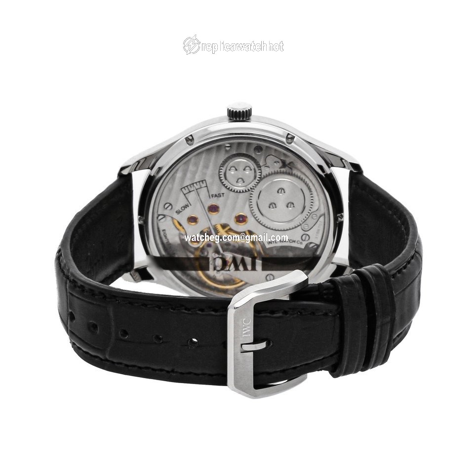 IWC Portuguese Hand-Wound Mens watch Unisex Manual winding Steel IW5454-04 4
