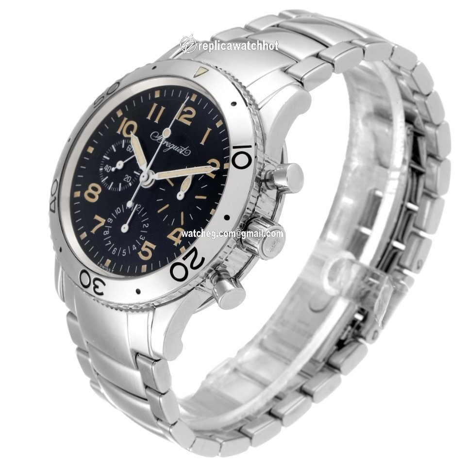 Breguet Type XX - XXI - XXII Mens watch Unisex Automatic Steel 3800ST 92 9W6 4
