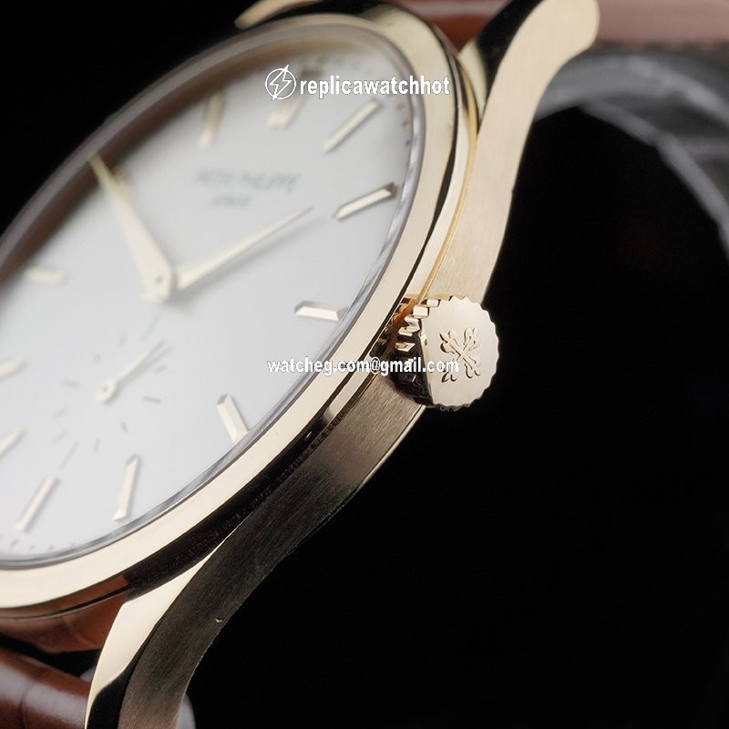 Patek Philippe Calatrava Mens watch Unisex Yellow gold 5196J-001 4