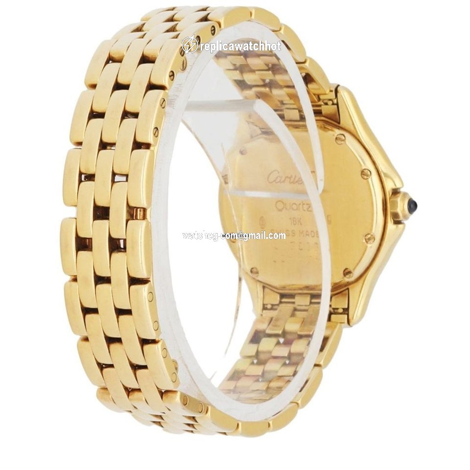 Cartier Cougar Womens watch Quartz Yellow gold 887906 4