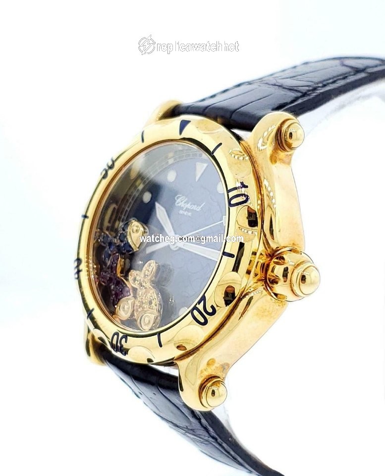 Chopard Happy Sport Quartz Yellow gold 28 3528-402 4