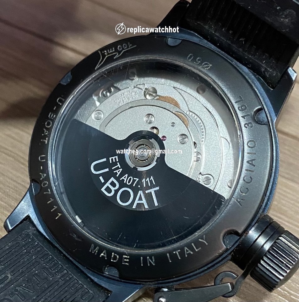 U-Boat Flightdeck Mens watch Unisex Automatic Steel A07111 4