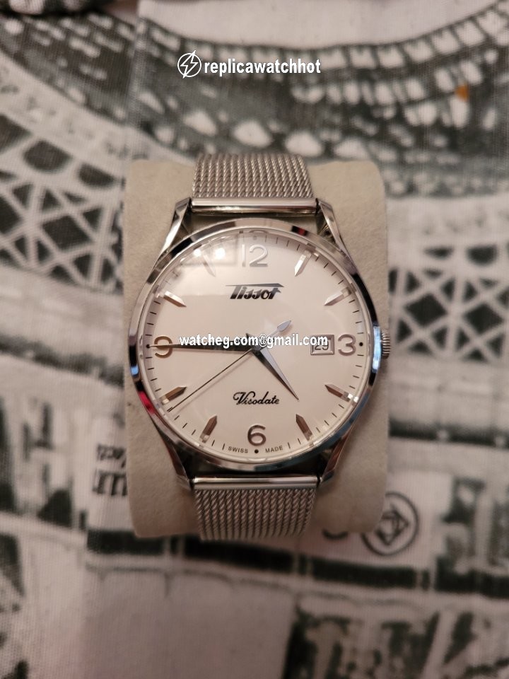 Tissot Heritage Visodate Mens watch Unisex Quartz Steel T118.410.11.277.00 4