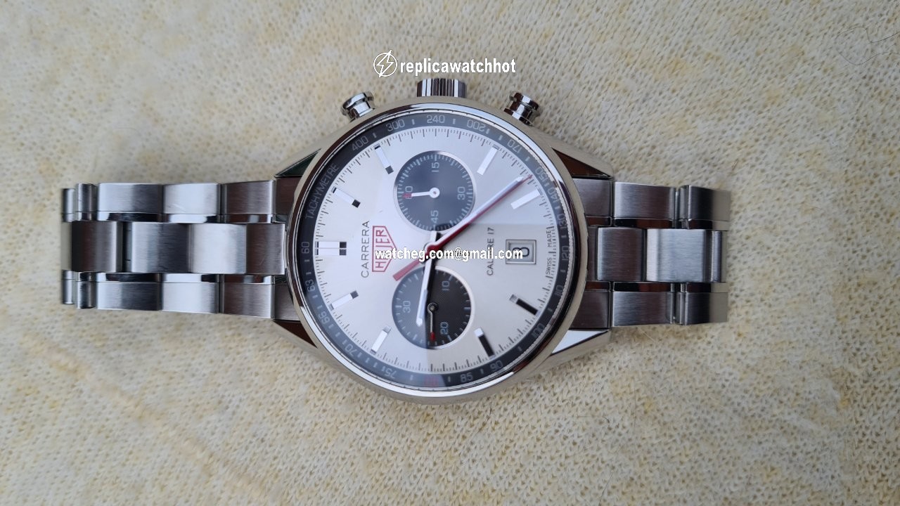 TAG Heuer Carrera Calibre 17 Mens watch Unisex Automatic Steel CV2119.BA0722 4