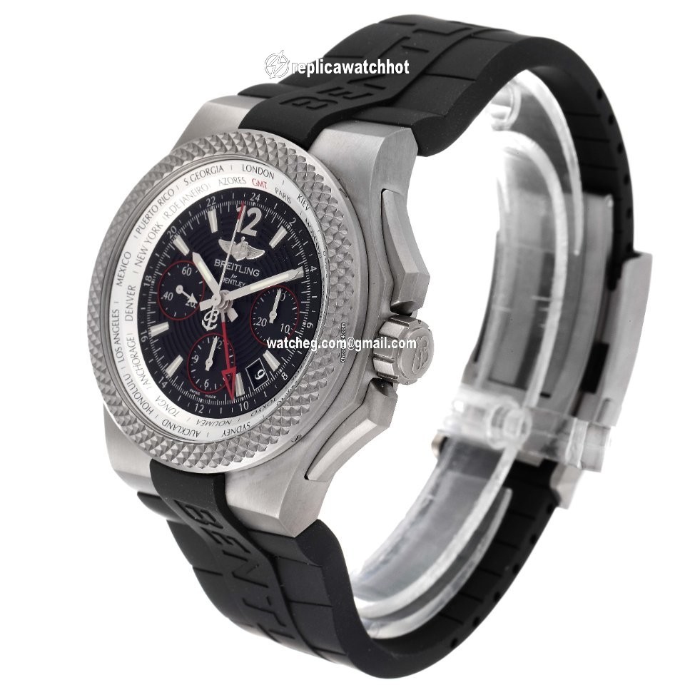 Breitling Bentley B04 GMT Mens watch Unisex Automatic Titanium EB0433 4