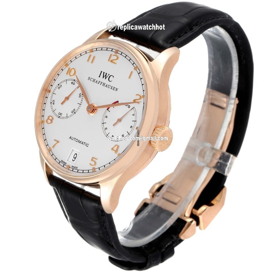 IWC Portuguese Mens watch Unisex Automatic Rose gold IW500004 4