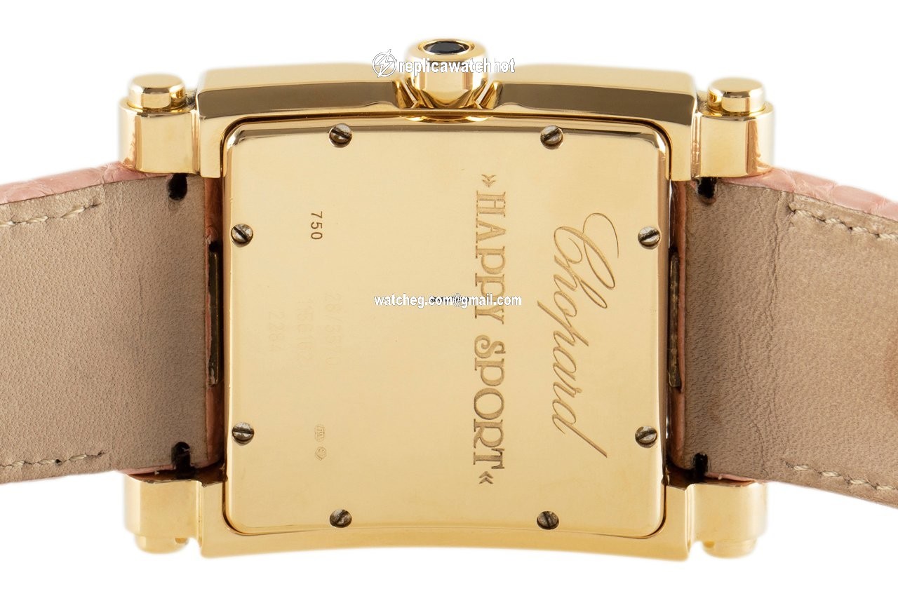 Chopard Happy Sport Womens watch Quartz Yellow gold 28 3570 4