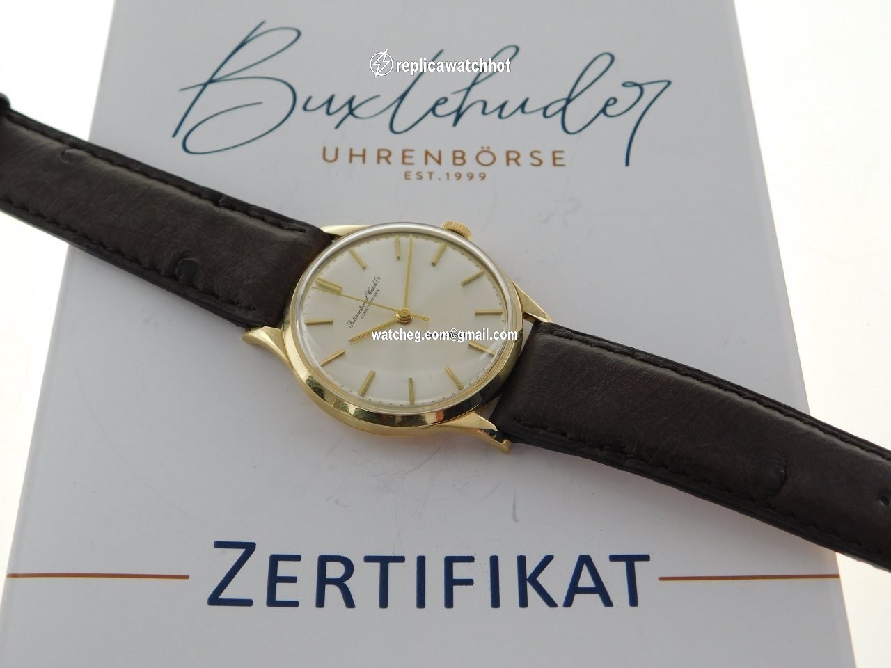 IWC Mens watch Unisex Automatic Yellow gold 807 A 4