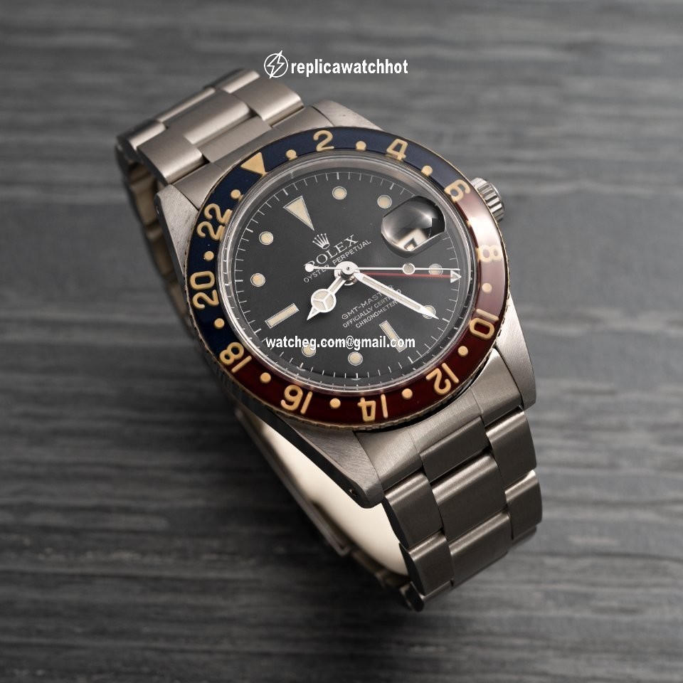 Rolex GMT-Master Mens watch Unisex Steel Automatic 6542 4