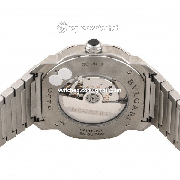 Bulgari Automatic Steel 102856  OC41C3SSD 4
