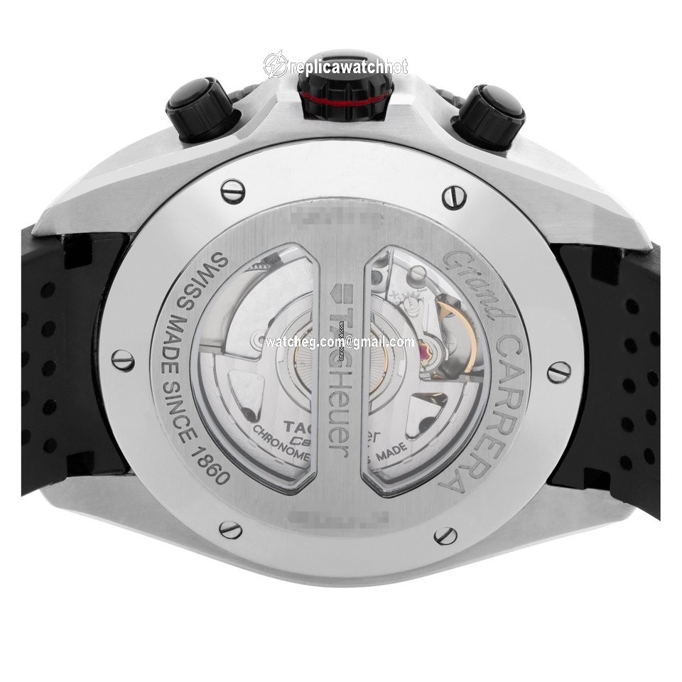TAG Heuer Grand Carrera Mens watch Unisex Automatic Steel CAV511C.FT6016 4