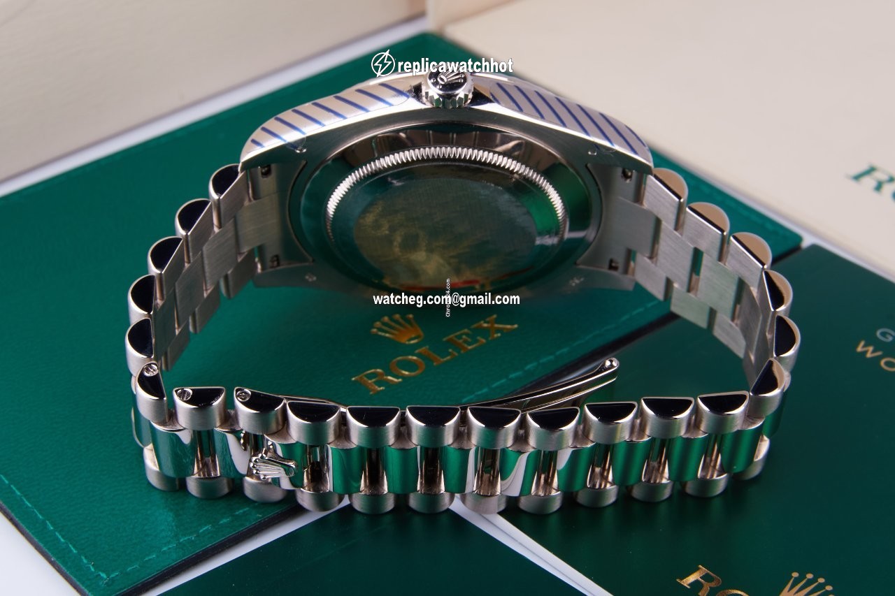 Rolex Day-Date II Mens watch Unisex White gold Automatic 218349 4