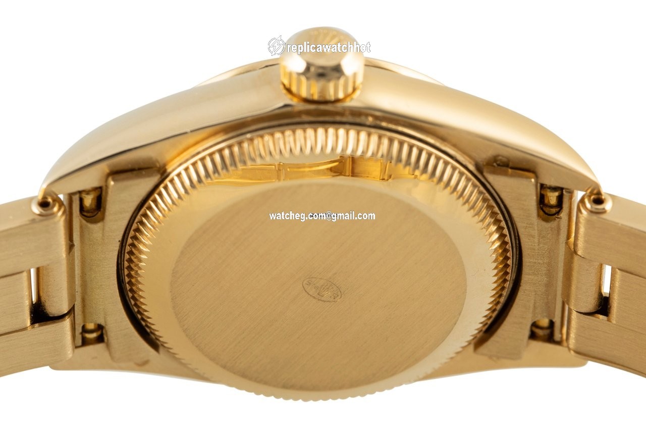 Rolex Oyster Perpetual Womens watch Yellow gold Automatic 76188 4