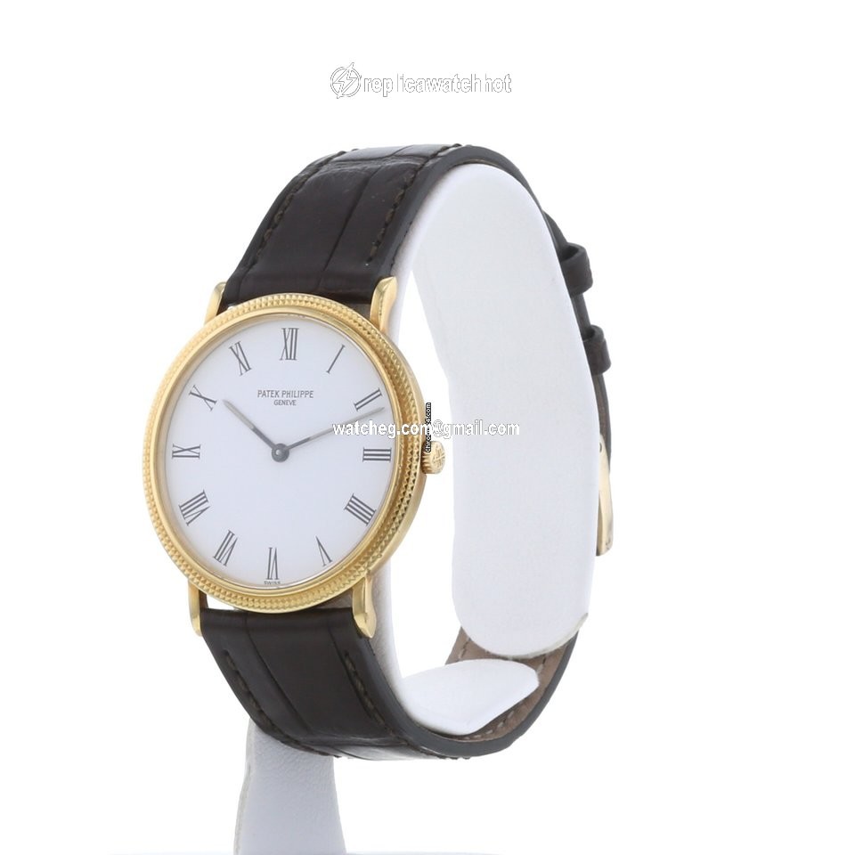 Patek Philippe Calatrava Mens watch Unisex Quartz Yellow gold 3954 4