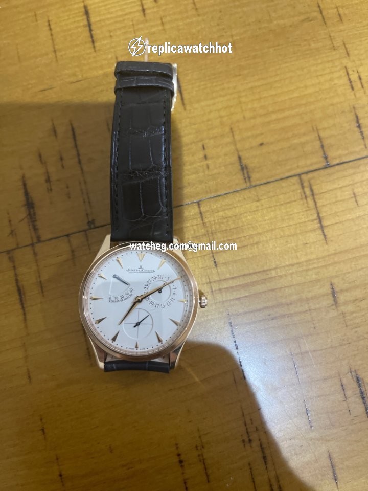 Jaeger-LeCoultre Master Ultra Thin Reserve de Marche Mens watch Unisex Automatic Rose gold Q1372520 4