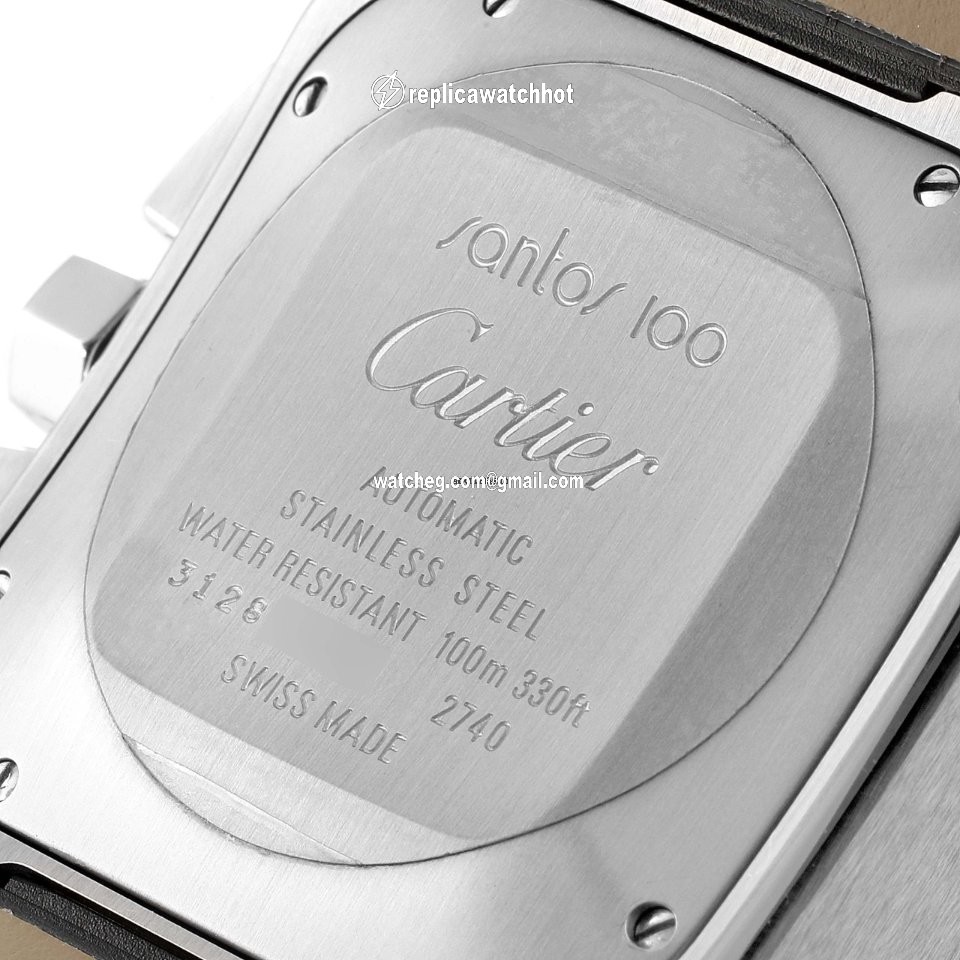 Cartier Santos 100 Mens watch Unisex Automatic W20090X8 4