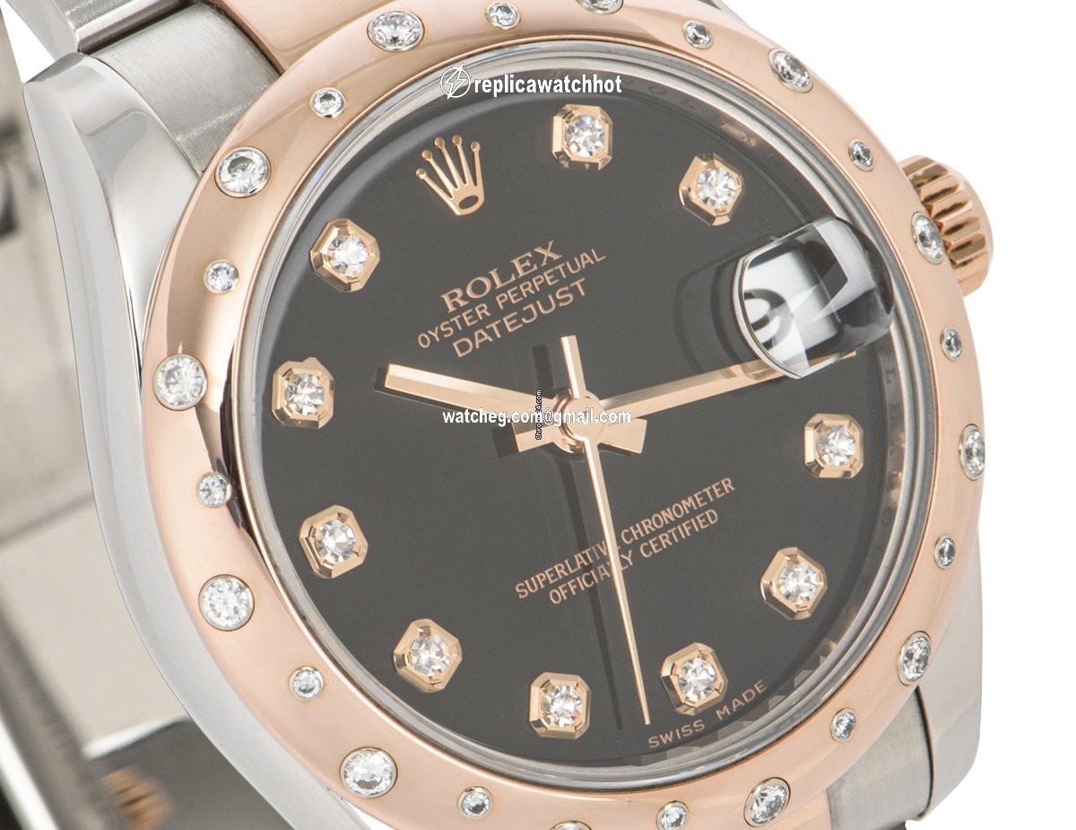 Rolex Datejust 31 Womens watch Gold Steel Automatic 178341 4