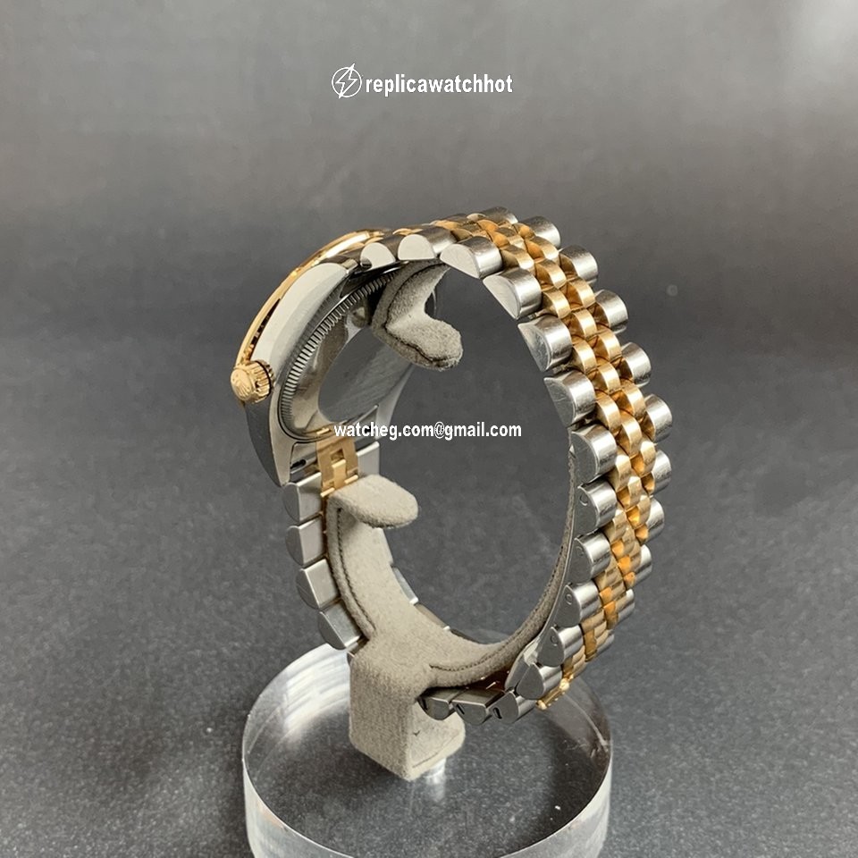Rolex Datejust 31 Womens watch Gold Steel Automatic 178383 4