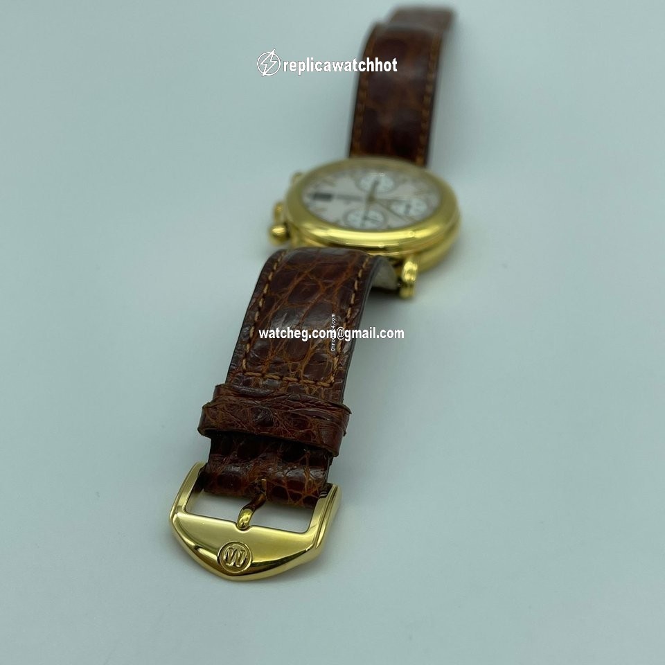 Movado 1881 Automatic Mens watch Unisex Automatic Yellow gold 40.A7.870 4