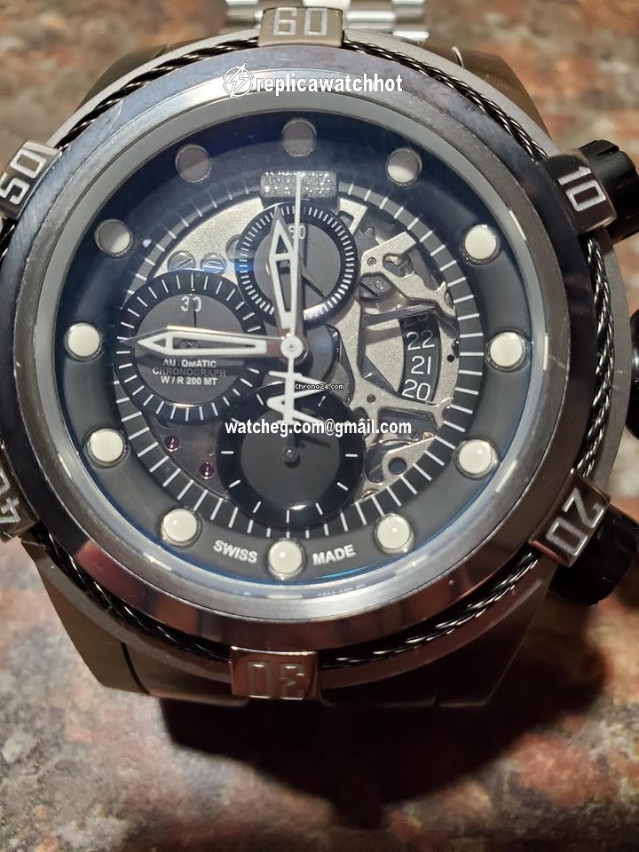 Invicta Mens watch Unisex Automatic Steel 112803-724535 4