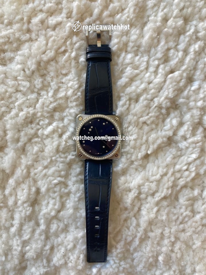 Bell & Ross BR S Womens watch Quartz Steel BRS-EA-ST-LGD SCR 4