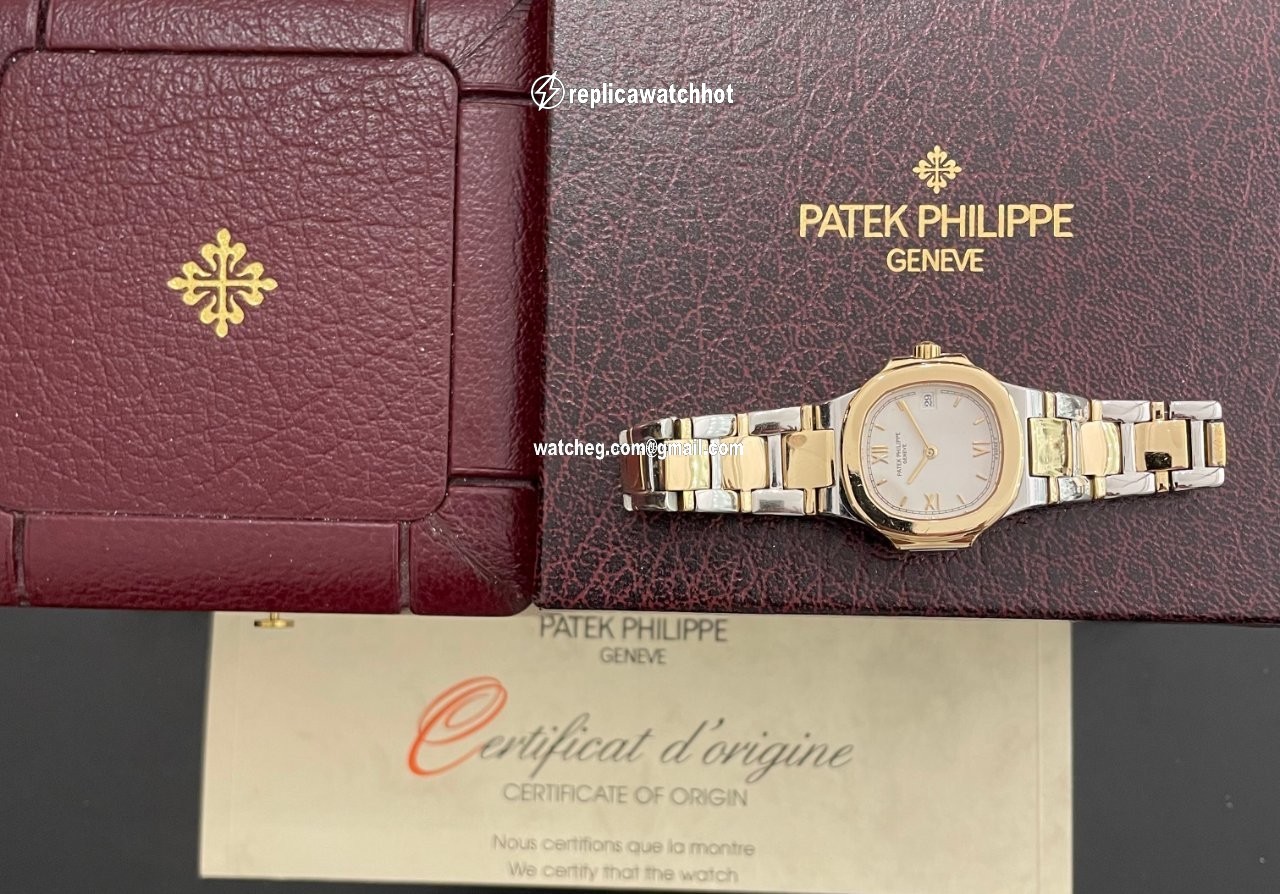 Patek Philippe Nautilus Womens watch Quartz Gold Steel 4700 061 4