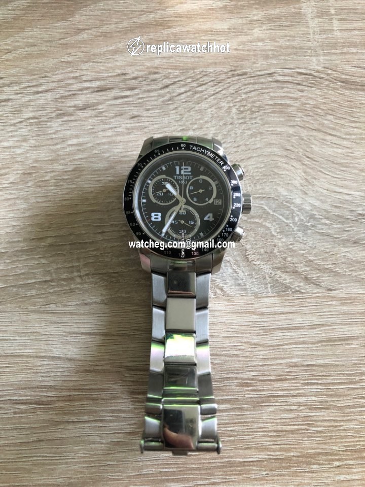 Tissot V8 Mens watch Unisex Quartz Steel T039.417.11.057.02 4