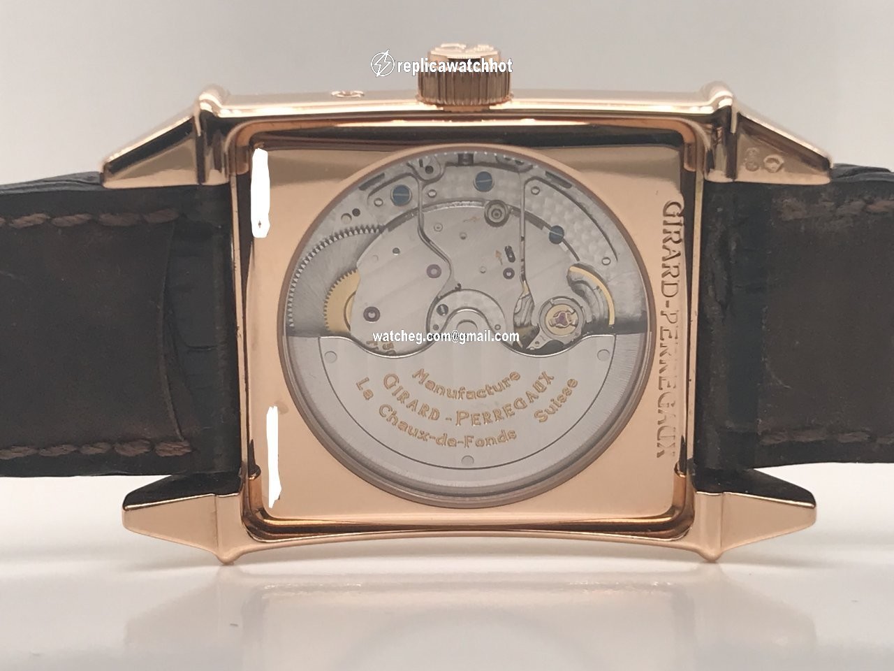 Girard Perregaux Vintage 1945 Mens watch Unisex Automatic Rose gold 25800.0.52.815 4