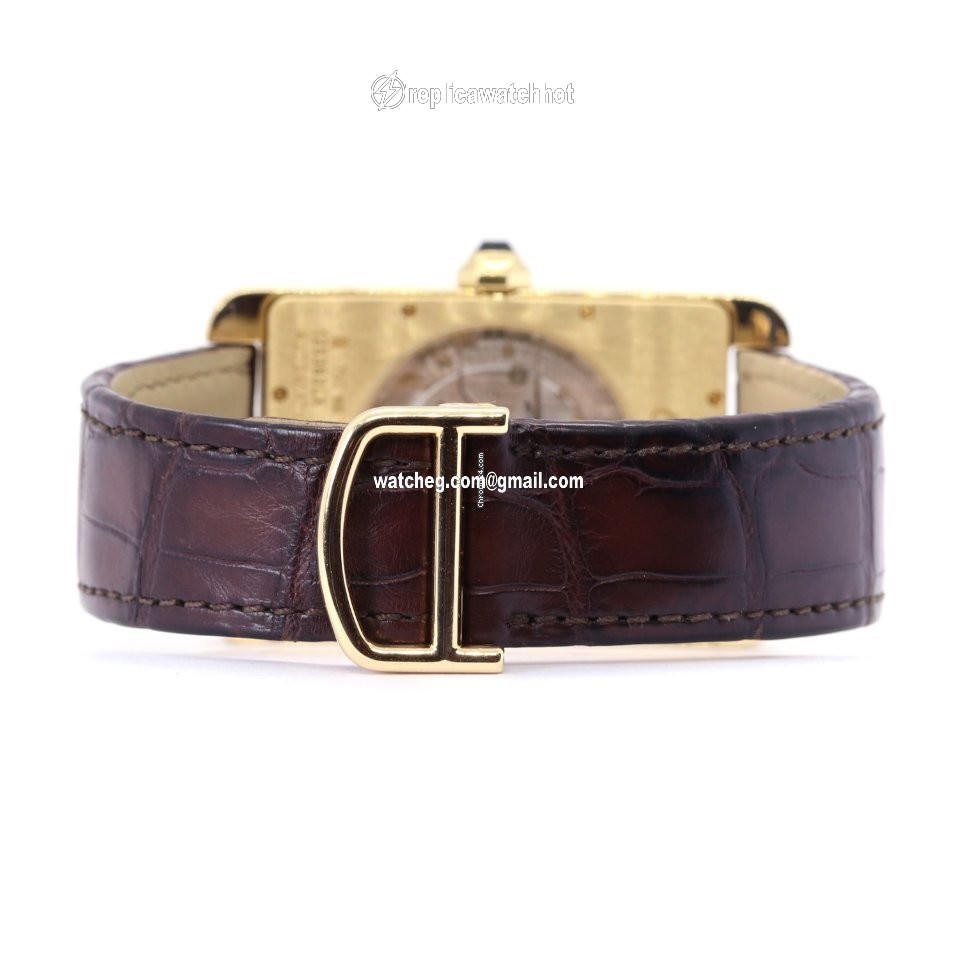 Cartier Tank Americaine Mens watch Unisex Automatic Yellow gold 2926 4