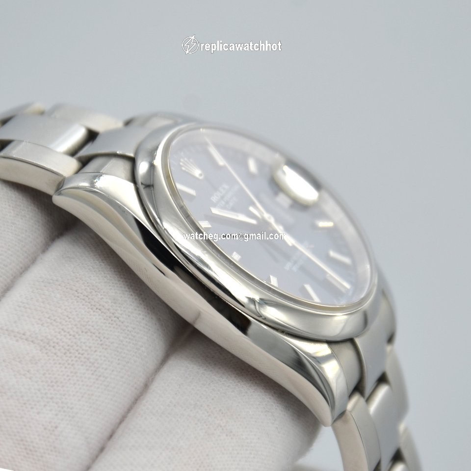 Rolex Oyster Perpetual Date Mens watch Unisex Steel Automatic 115200-0007 4