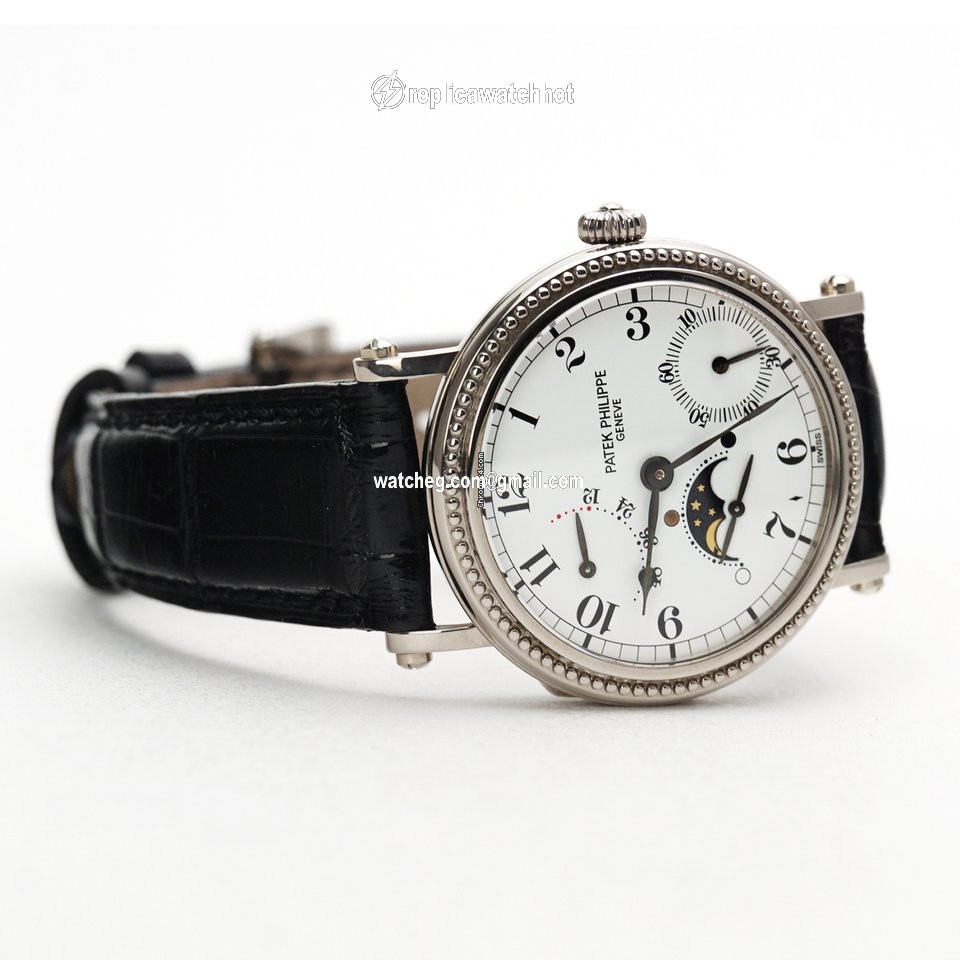 Patek Philippe Complications Mens watch Unisex Automatic White gold 5015G 4