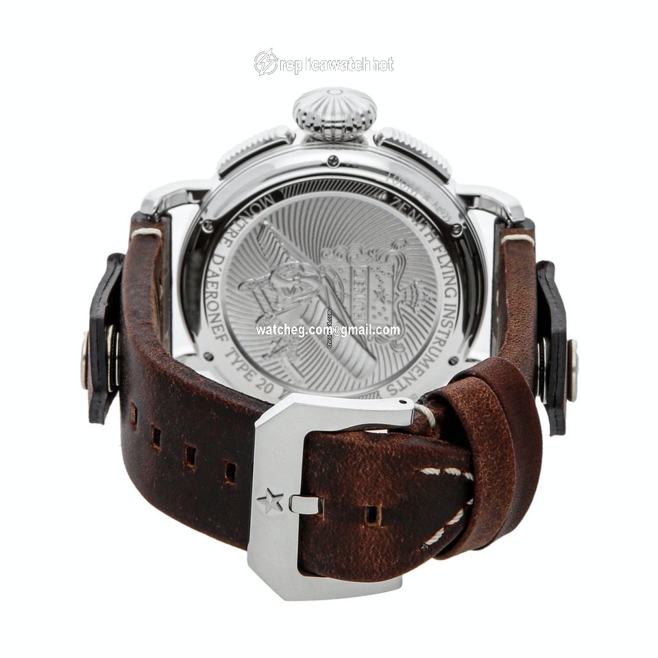 Zenith Pilot Mens watch Unisex Automatic Silver 05.2430.4069 17.I011 4