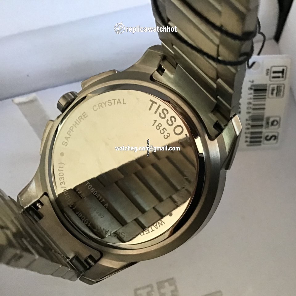 Tissot Mens watch Unisex Titanium T069.417.44.041.00 4
