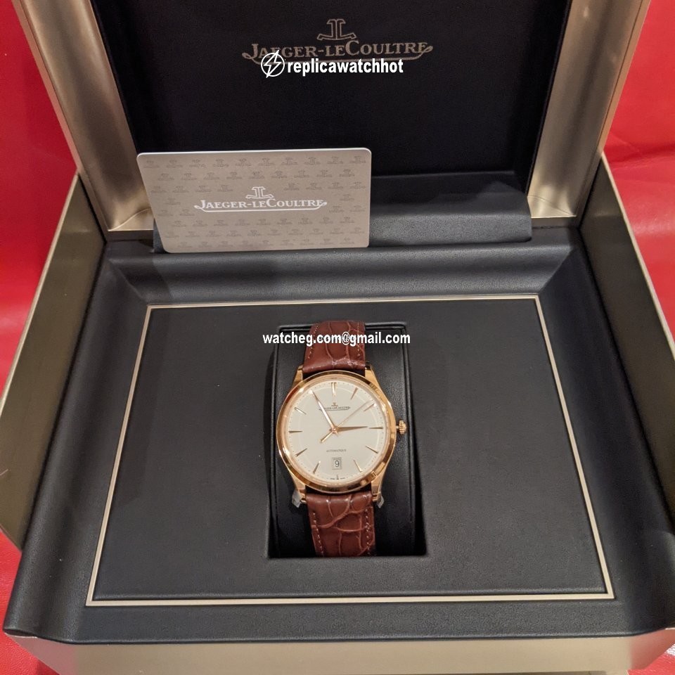 Jaeger-LeCoultre Master Ultra Thin Date Mens watch Unisex Automatic Rose gold 1232510 4