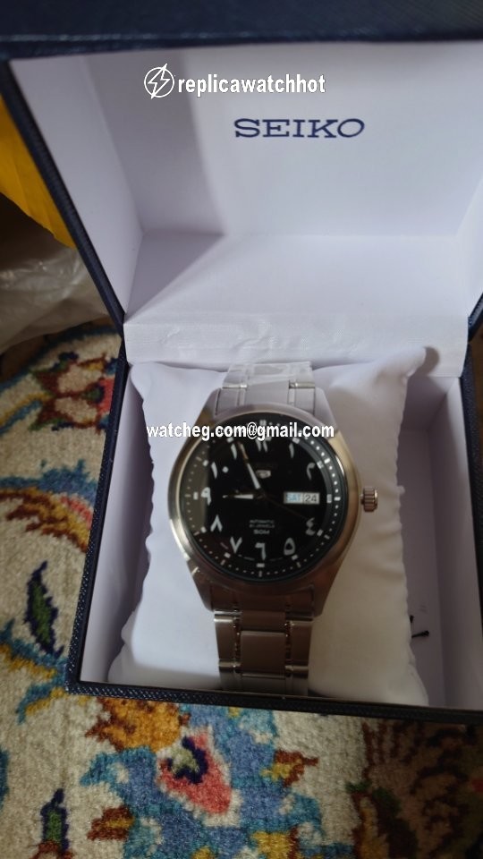 Seiko 5 Mens watch Unisex Automatic Steel SNKP21J1 4