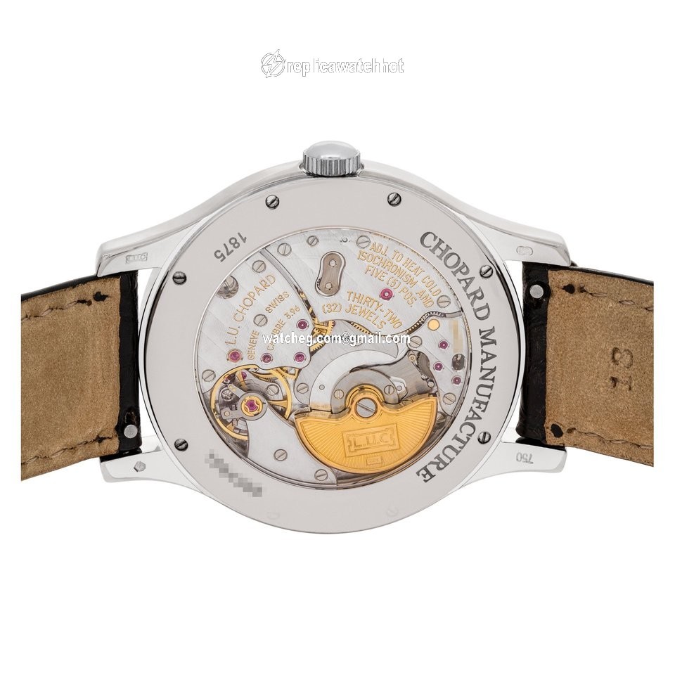 Chopard L.U.C Mens watch Unisex Automatic White gold 1875 4