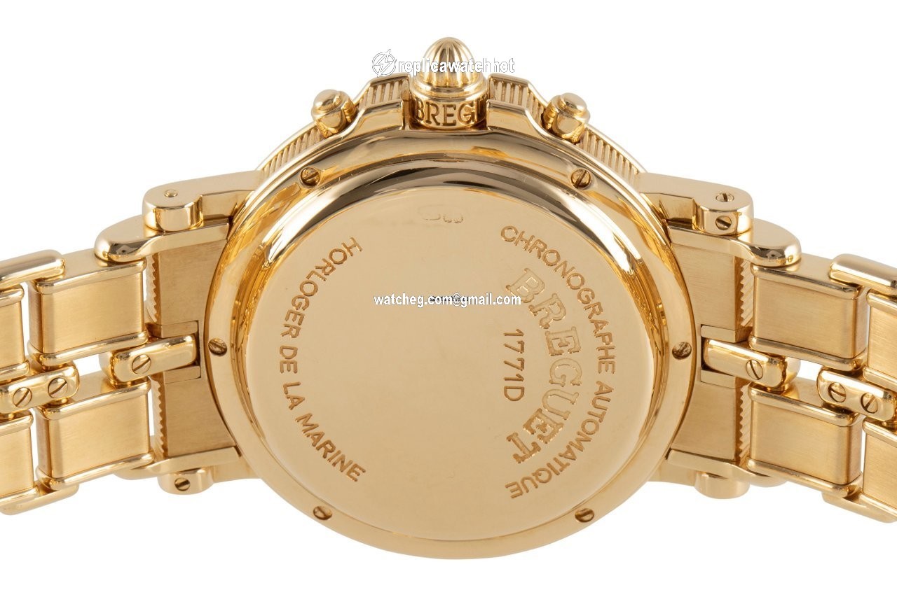 Breguet Marine Mens watch Unisex Automatic Yellow gold 3460BA 12 A90 4