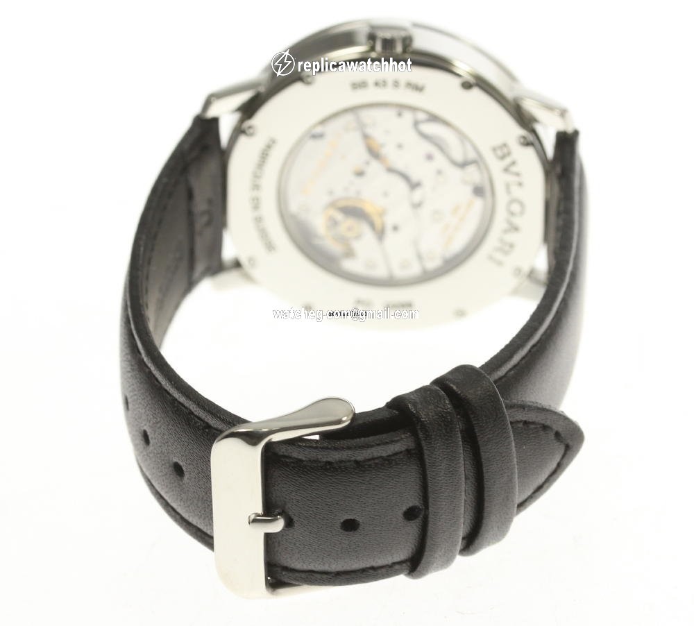 Bulgari Bulgari Mens watch Unisex Manual winding Steel BB43SRM 4