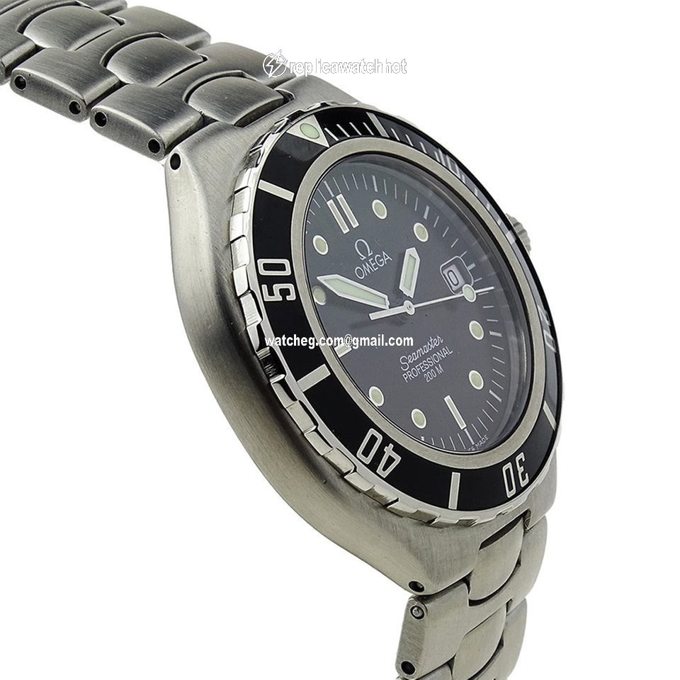 Omega Seamaster Mens watch Unisex Quartz Steel 2850.50.01 4