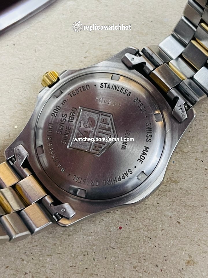 TAG Heuer 2000 Mens watch Unisex Quartz Gold Steel wk1121 4