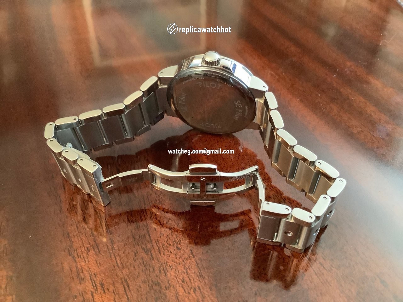 Movado SE Pilot Mens watch Unisex Quartz Steel 0606759 4