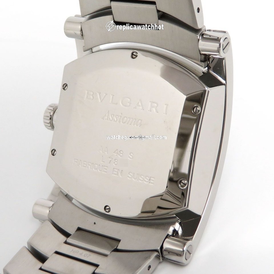 Bulgari Assioma Mens watch Unisex Automatic Steel AA48C14SSD 4